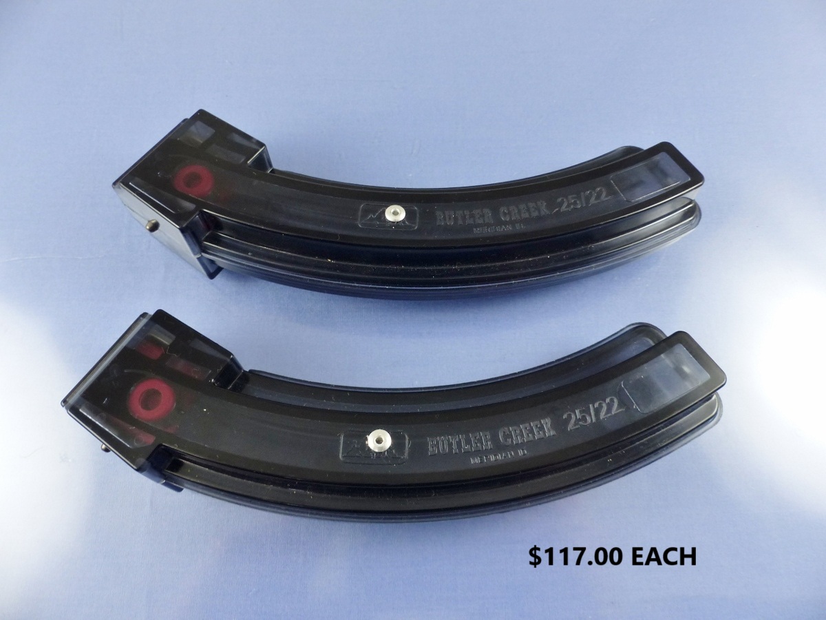 RUGER 10 22 MODEL MAGAZINE 22LR  25 PINNED TO 10RD BUTLER CREEK 117NOW