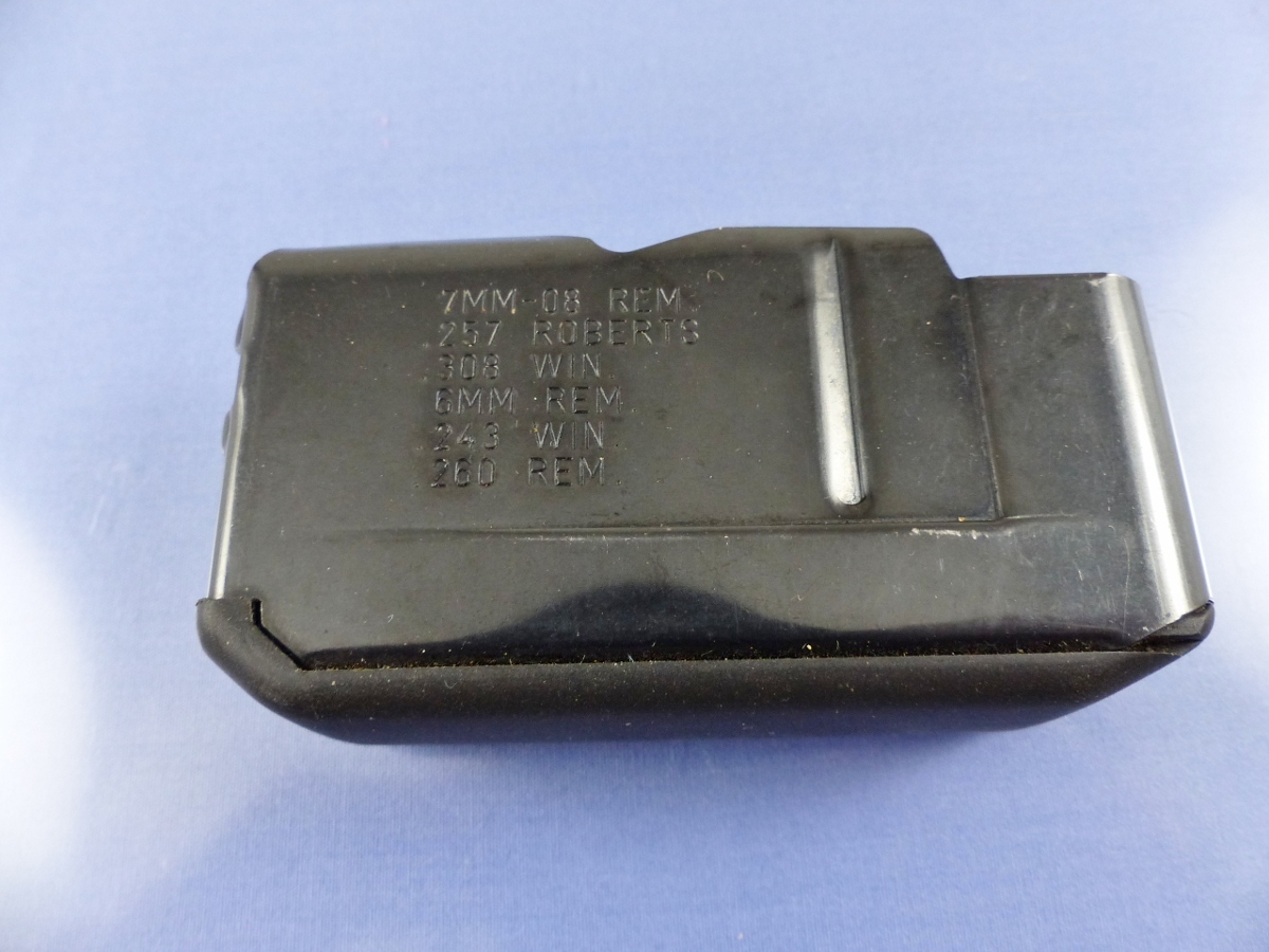 REMINGTON 760 7600 MODEL MAGAZINE 7MM-08 257 308 6MM 243 260 4RD PLASTIC BOTTOM 159CUU