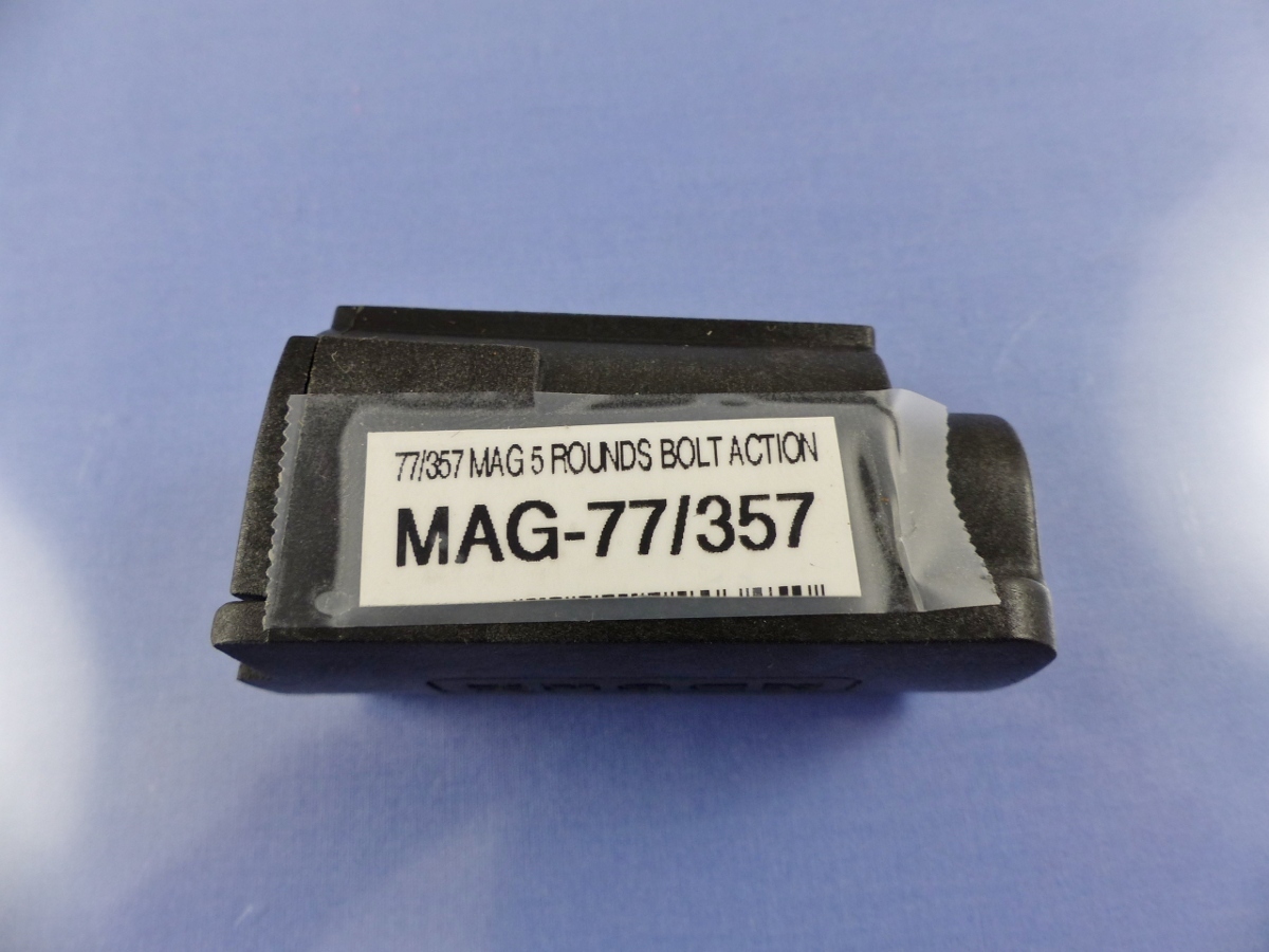 RUGER 77 MODEL MAGAZINE 357 5RD NEW 91BB
