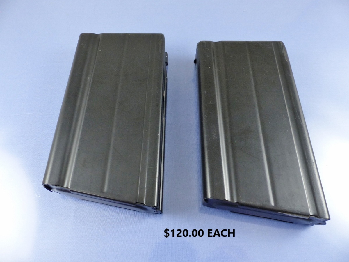 FN FAL MODEL METRIC MAGAZINE 7.62 X 51, 308 15 PINNED TO 5RD 120NEW