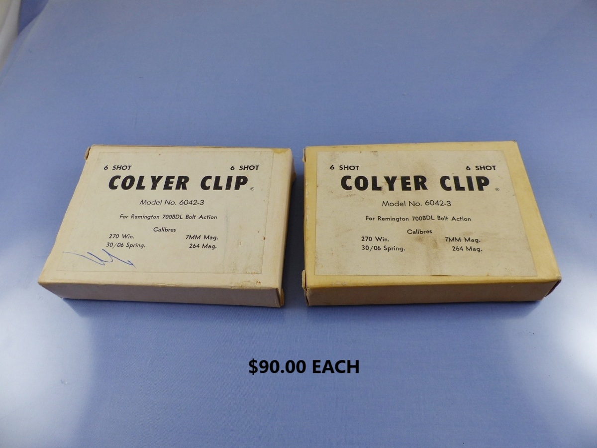 REMINGTON 700 BDL COLYER CLIP 60423 MODEL MAGAZINE 270 30-06 7MM RM 264 MAG 6RD NEW 90RUG