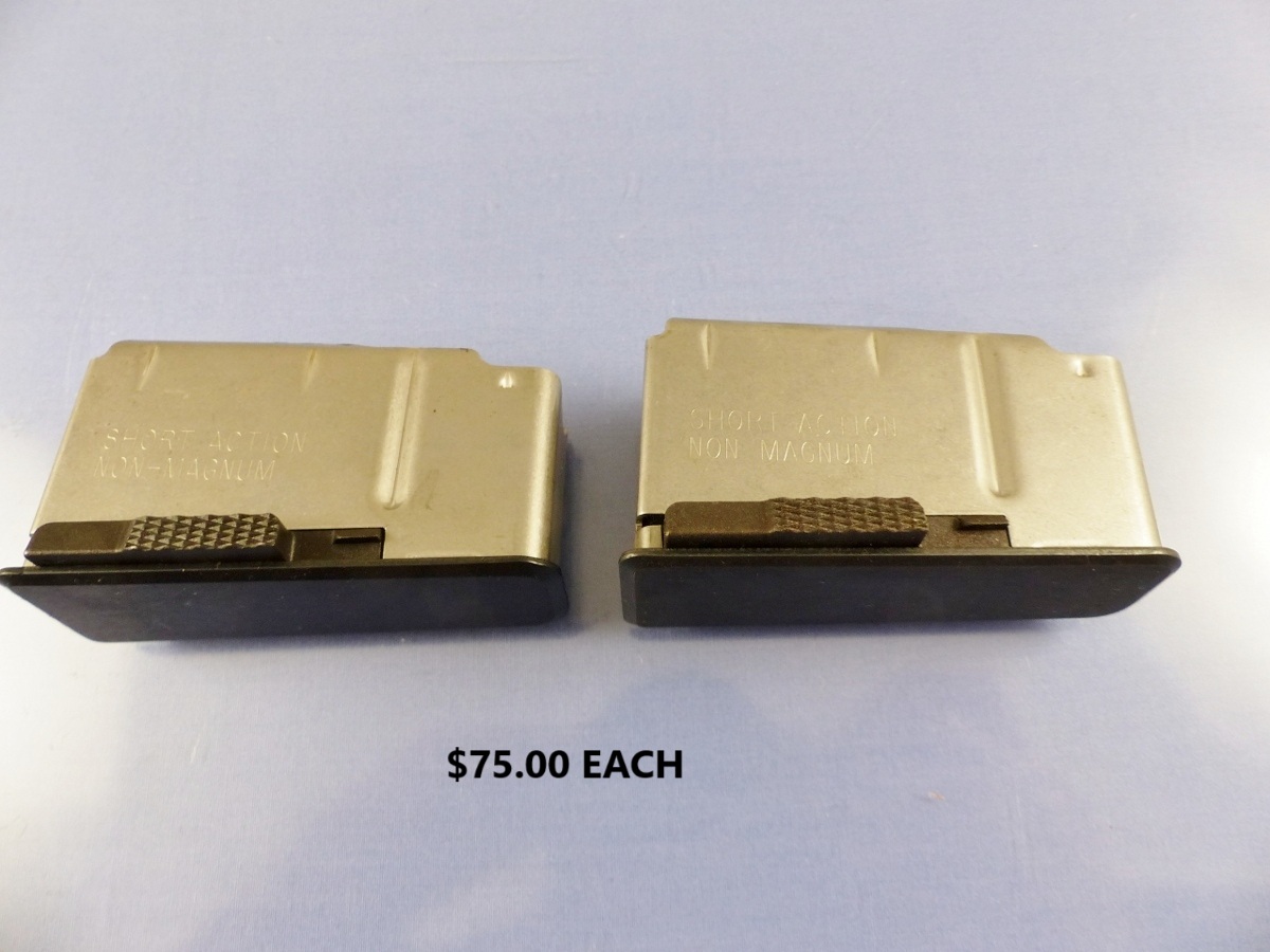 REMINGTON 700 SHORT ACTION NON-MAGNUM MODEL MAGAZINE 6MM 243 7MM 308 4RD STAINLESS NEW 75HNW