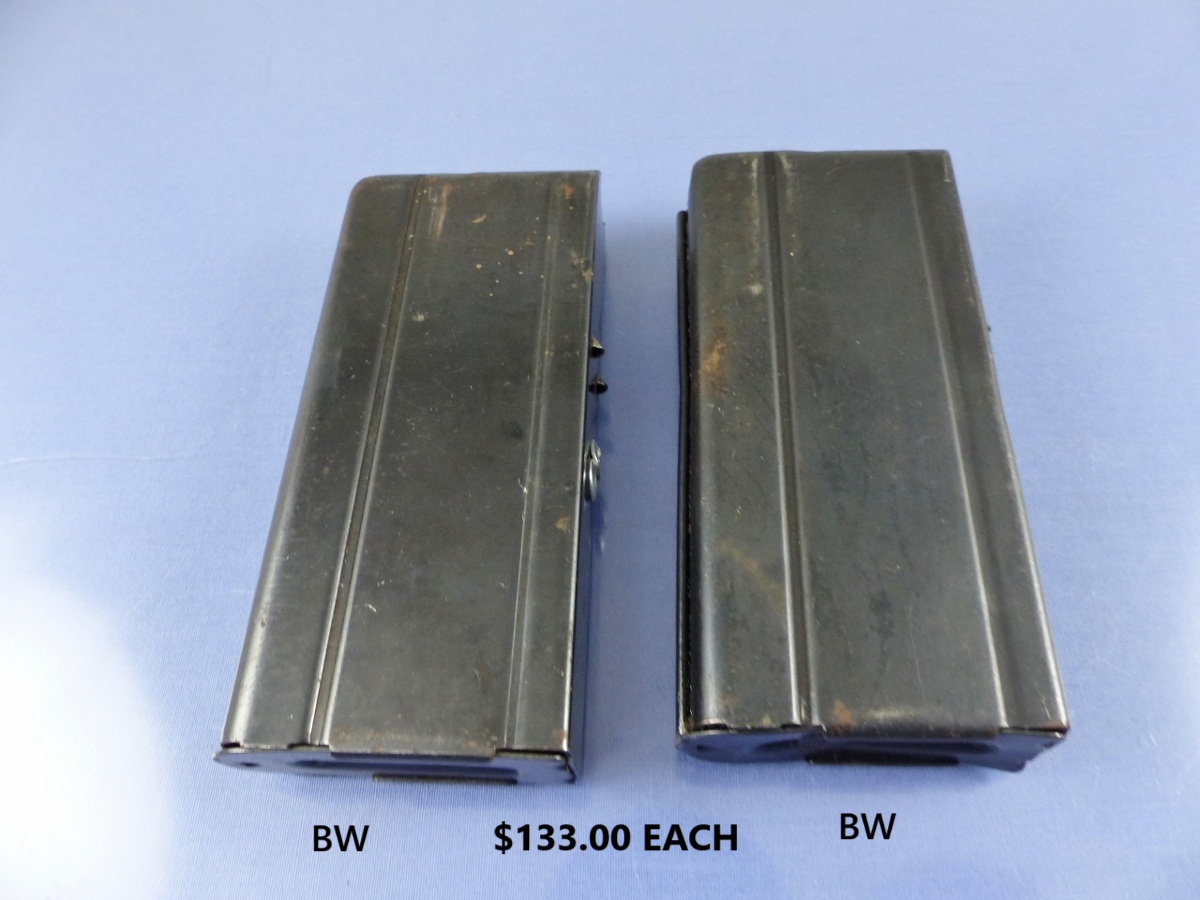 WINCHESTER BROWNING SPRINGFIELD M1 CARBINE MODEL MAGAZINE 30 CAL 15 PINNED TO 5RD BW MARKS 133EOW