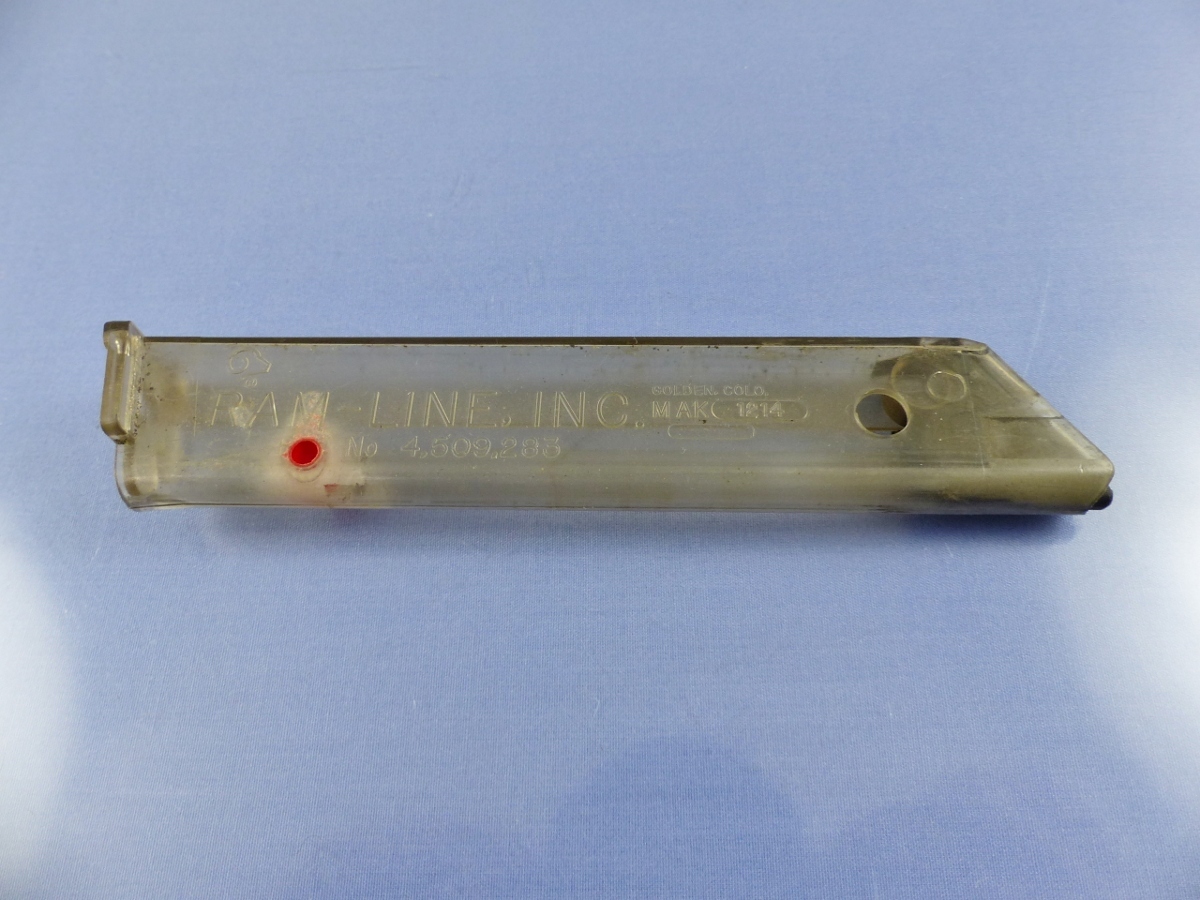 RUGER STN MK I PLASTIC RAM-LINE MODEL MAGAZINE 22LR 10RD 20CUW