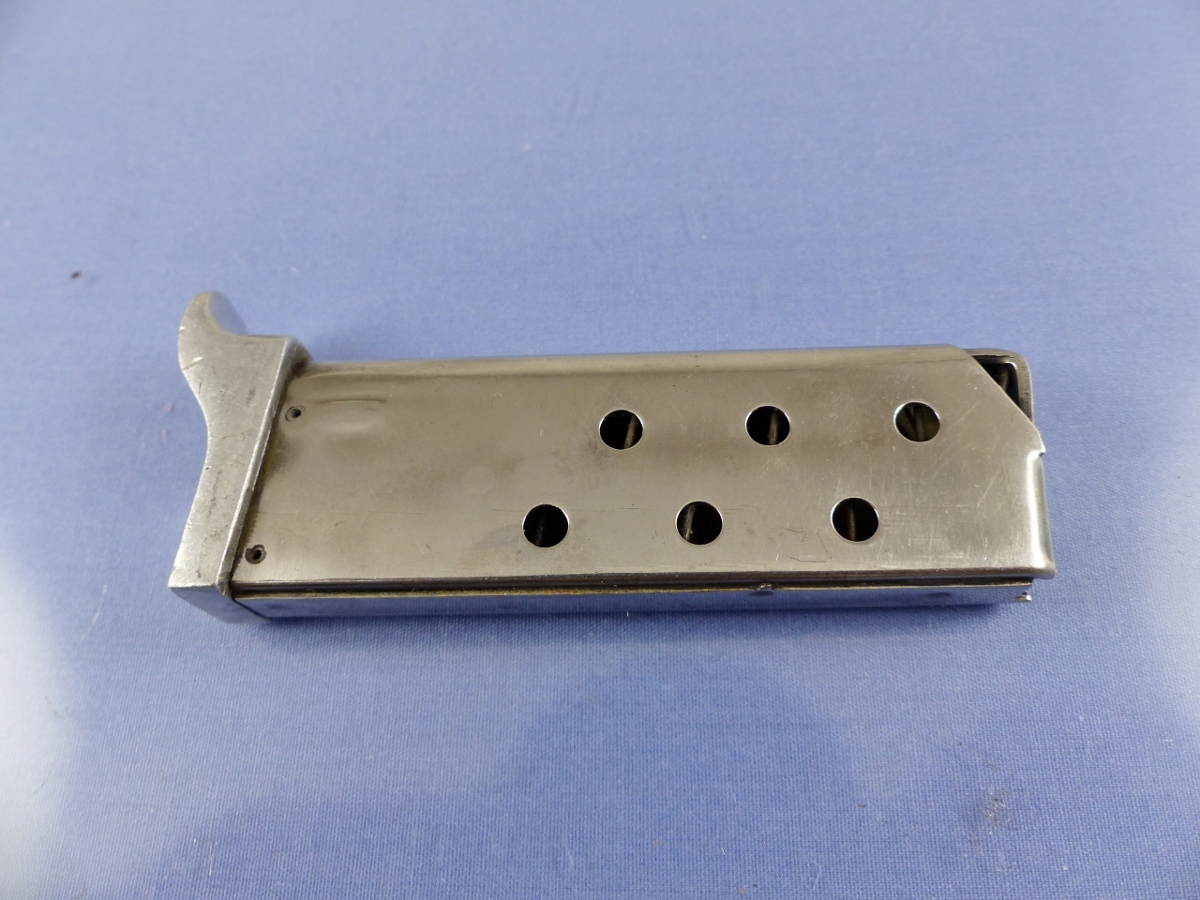 AMERICAN ARMS MFG CO 25ACP POKET PISTOL STAINLESS MODEL MAGAZINE 25ACP 7RD 58CAW