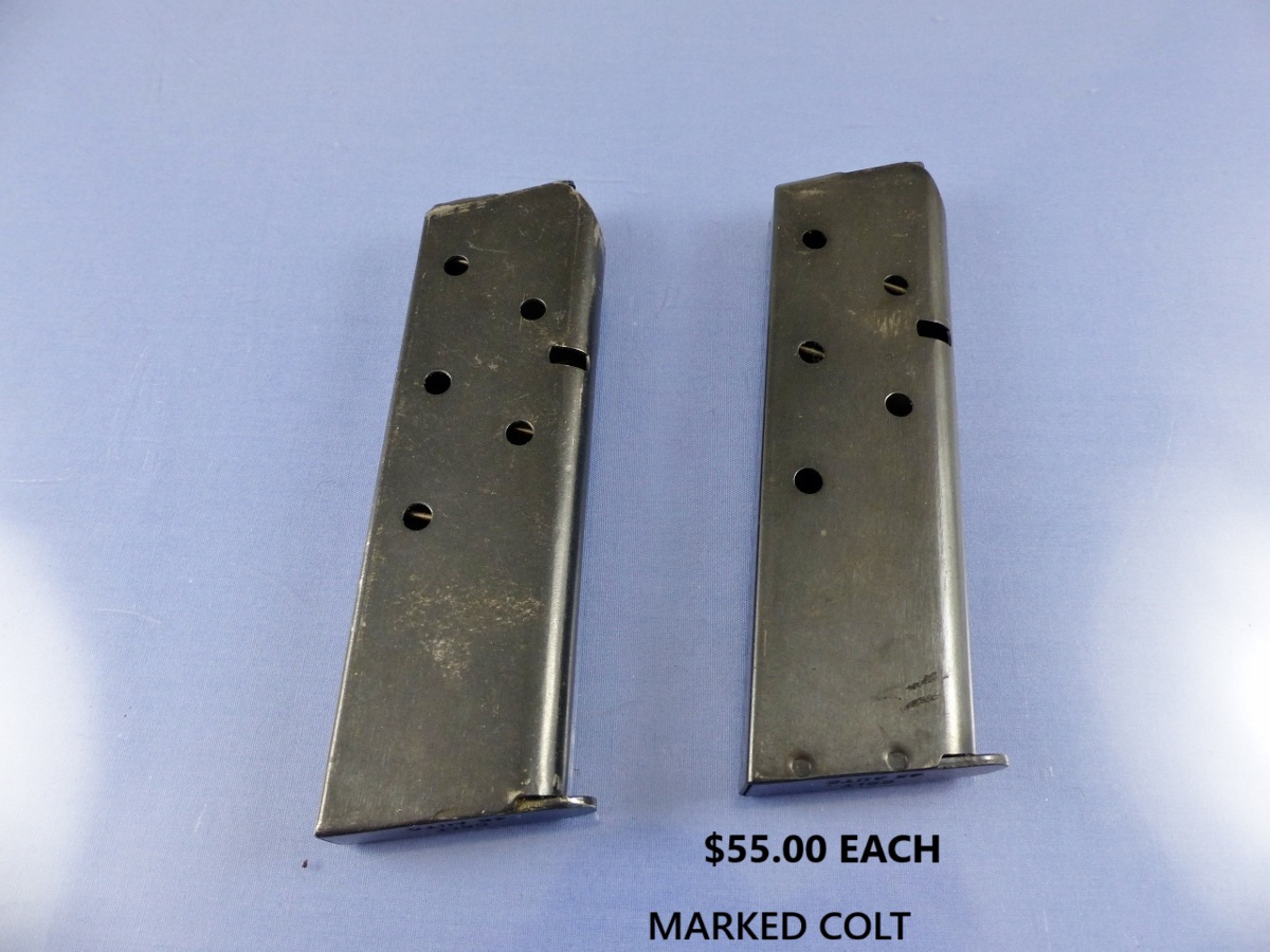 COLT 1911 MODEL MAGAZINE 45ACP 7RD MARKED COLT 55HHW