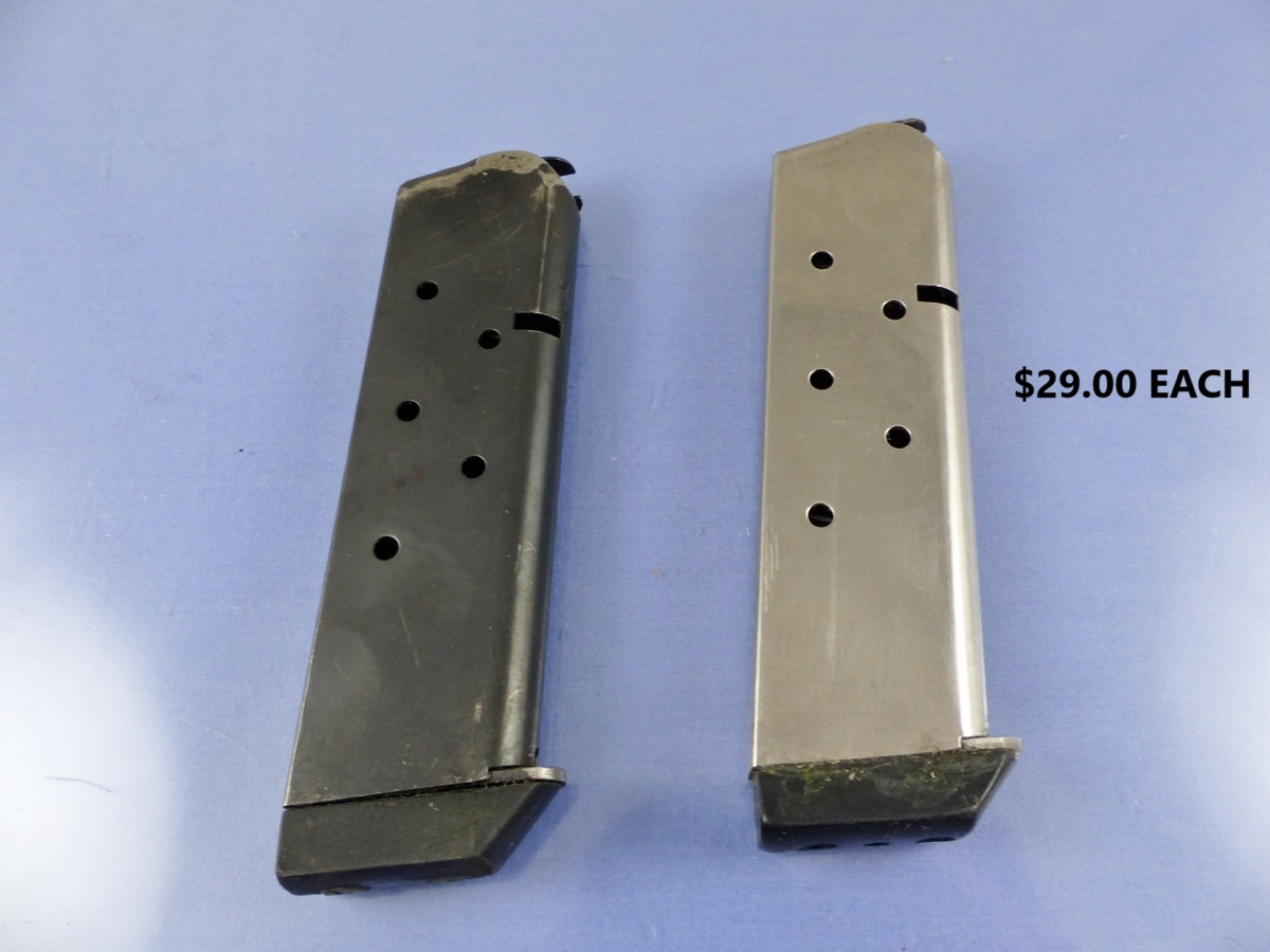COLT BROWNING SPRINGFIELD 1911 MODEL MAGAZINE 45ACP 7RD 29CEW