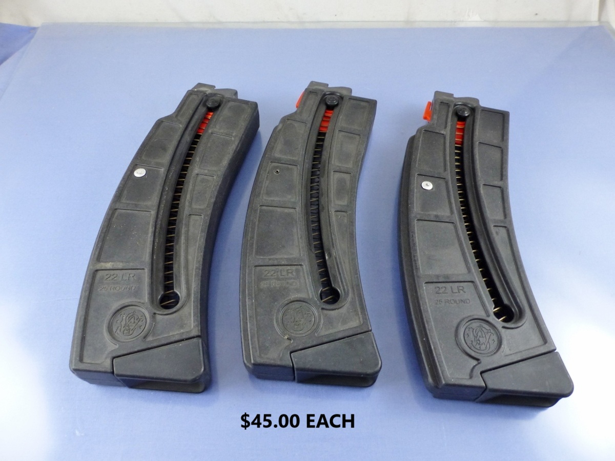 SMITH&WESSON M&P15-22 MODEL MAGAZINE 22LR 25 TO 10RD 45CCW