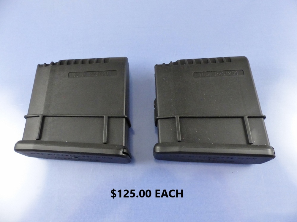 HOWA WEATHERBY MOSSBERG 1500 MAGAZINE 223 222 204 10RD 125EBW