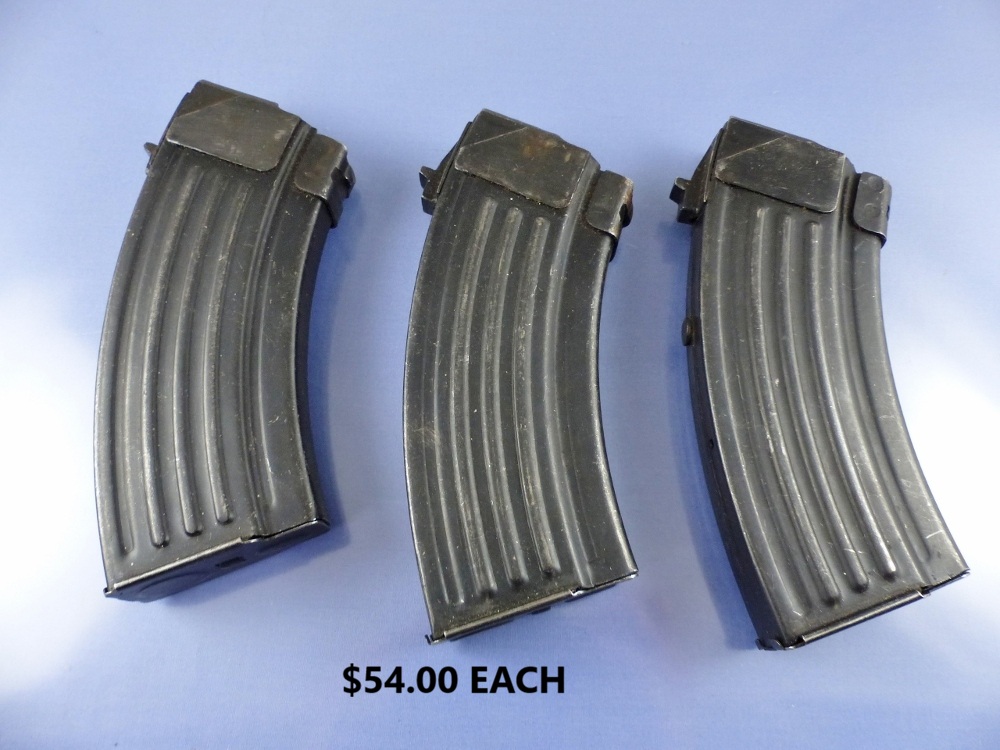 KALASHNIKOV AK 47 MODEL MAGAZINE 7.62 X39 20 PINED TO 5RD  54ARW