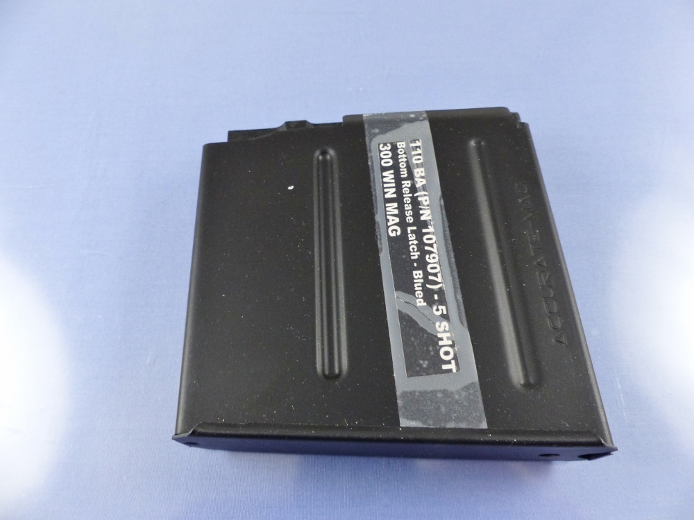 SAVAGE 110 BA MAGAZINE 300 WIN MAG 5RD BOTTOM RELEASE NEW 132EBW