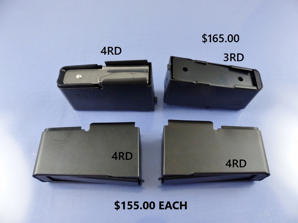 BROWNING A-BOLT I & II JAPAN MAGAZINE 7MM-08 4RD or 3RD NEW 155165RUW