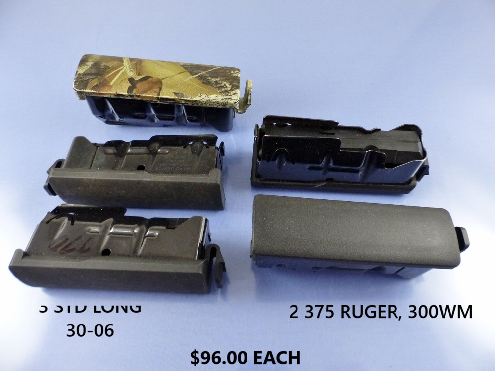 SAVAGE AXIS 3 AT STD LONG 2 AT 375RUGER 300WM MAGAZINE 30-06 4RD, 375RUGER 3RD 96BBW