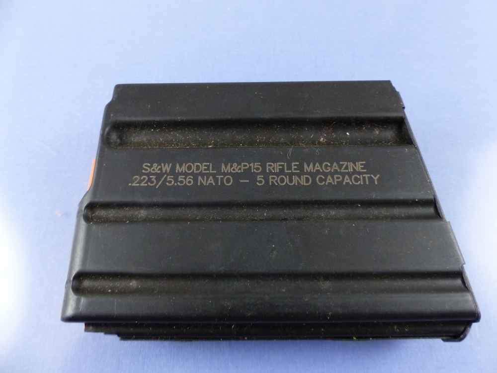 SMITH & WESSON M&P 15 MAGAZINE 223 5.56NATO 10 BLOCKED TO 5 RD NEW 32CBW
