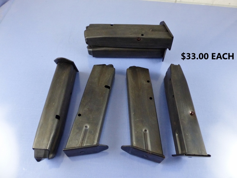 NORINCO NZ75 or CZ75 MAGAZINE 9MM LUGER 15 BLOCKED TO 10RD NEW 33HUW