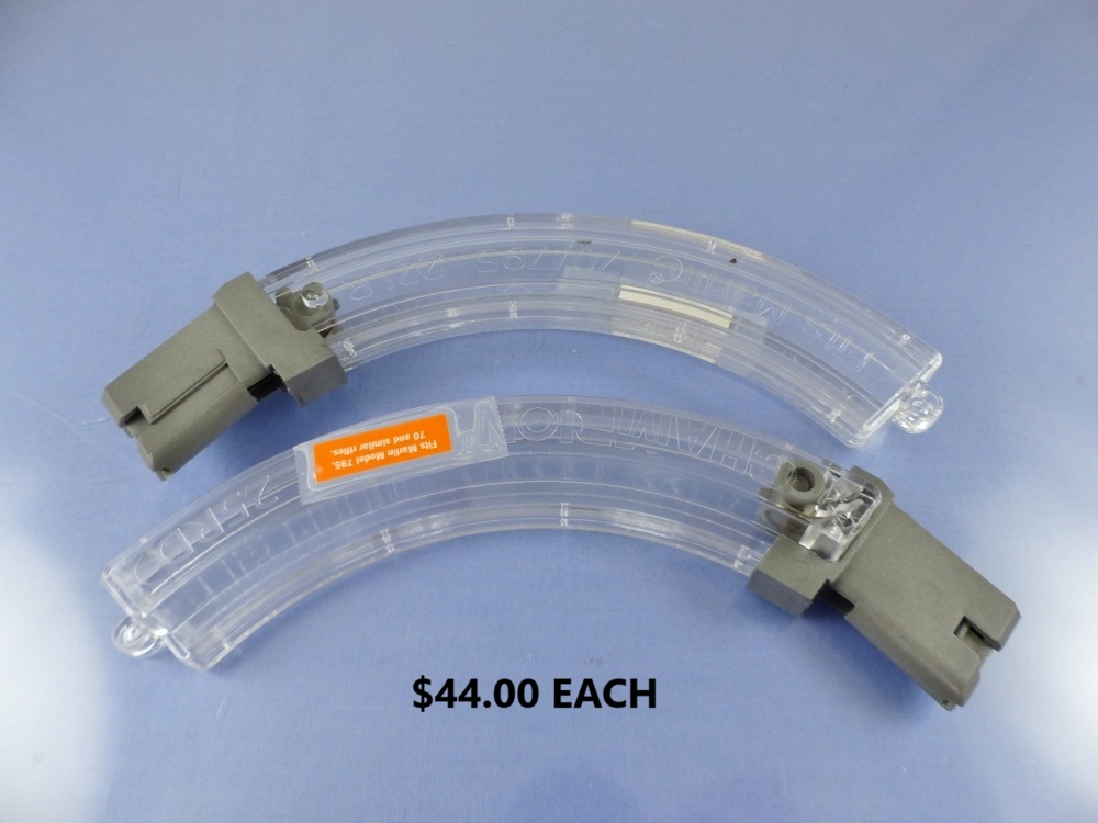 MARLIN 70 795 MODEL MAGAZINE CHAMPION 22LR 25RD 44AUW