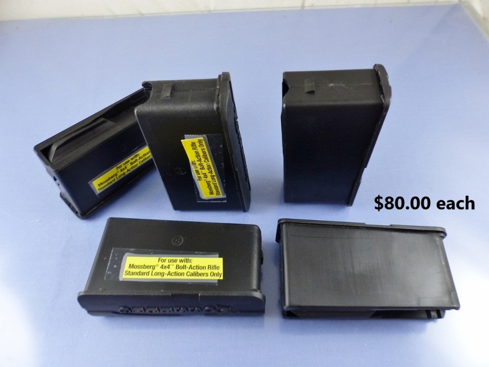 MOSSBERG 4X4 PATRIOT MAGAZINE 30-06 ETC 5RD NEW 80AUW