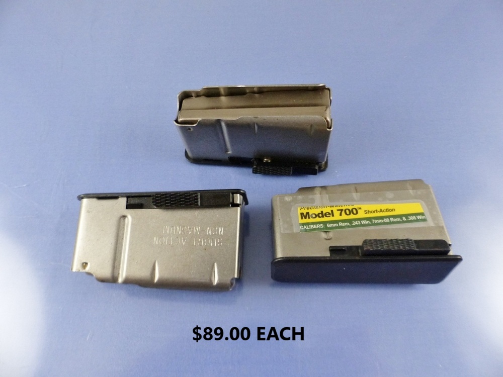 REMINGTON 700 SHORT ACTION MAGAZINE 308 243 ETC 4RD 89BNW