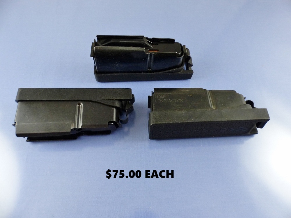 REMINGTON 783 LONG ACTION MAGAZINE 30-06 270 ETC 4RD 75BBW