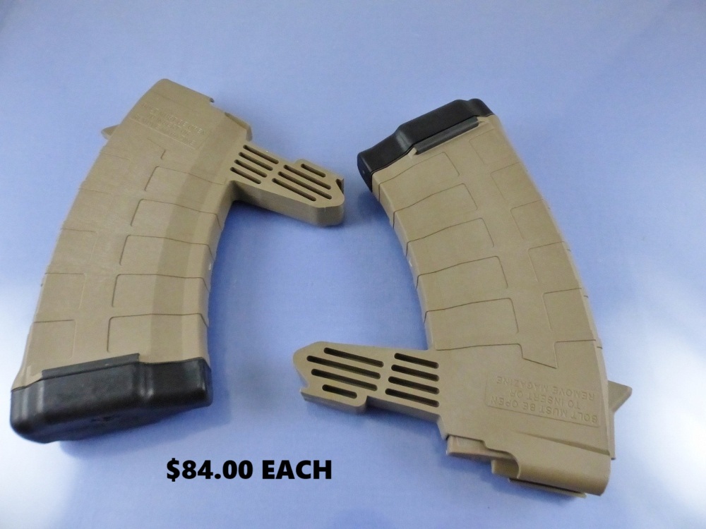 RUSSIAN CHINESE SKS TAPCO TAN MAGAZINE 7.62 X 39 20BLOCKEDTO 5RD NEW 84AUW