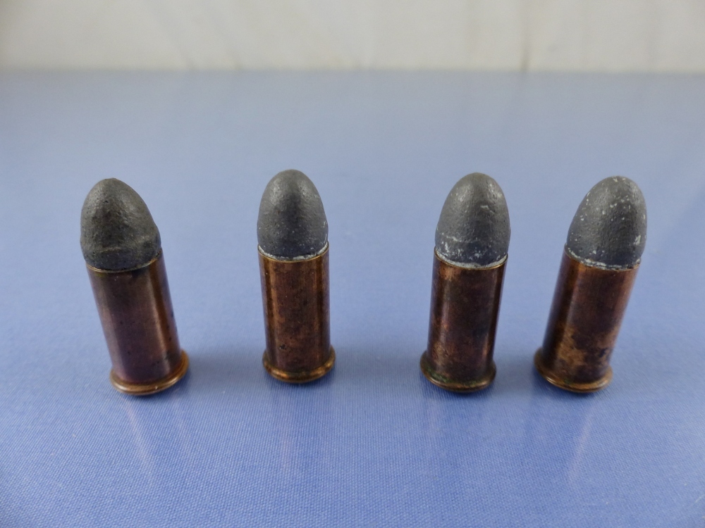 38 SHORT RIM FIRE VINTAGE AMMO UNION METALLIC BLACK POWER 4RD 60HUW